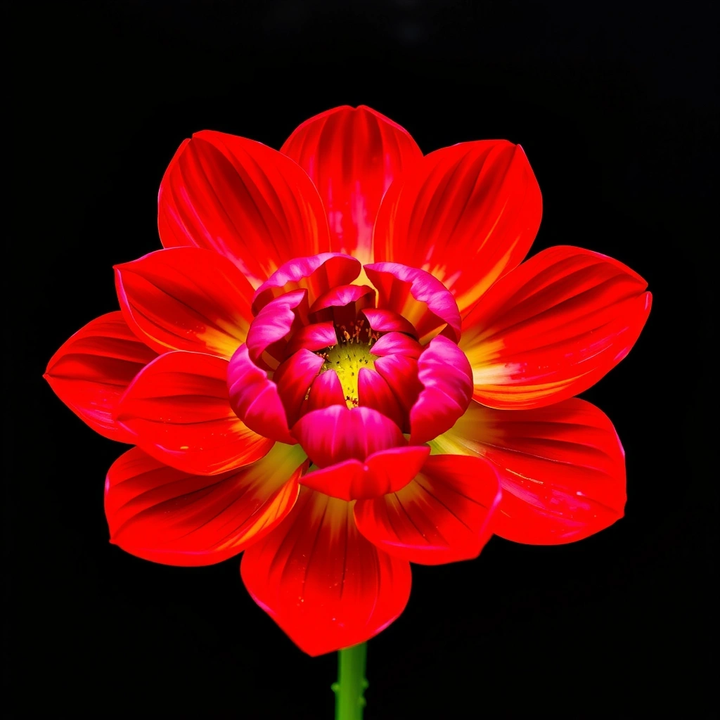 A vibrant, blooming flower representing efficacy and vitality